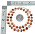 Oyster Shell Genuine Sterling Silver Southwest Bead Necklace JX128502